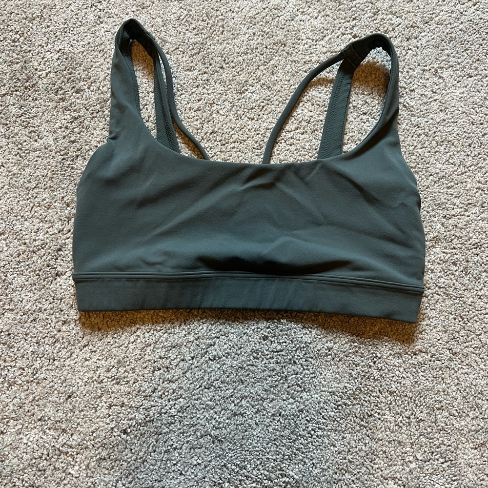 Athleta Women's Green Sports Bra